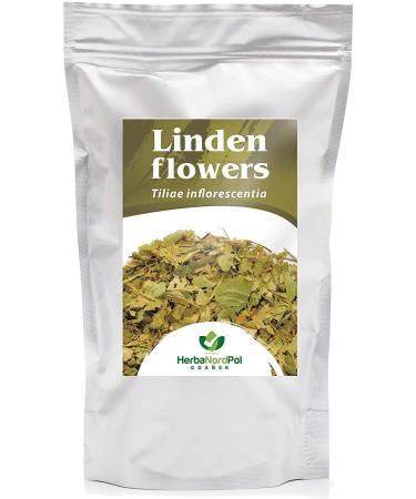 Linden flower Herbal tea | Wild crafted Tilia cordata |Rich in flavonoids | Loose tea| (200) 200.0 grams