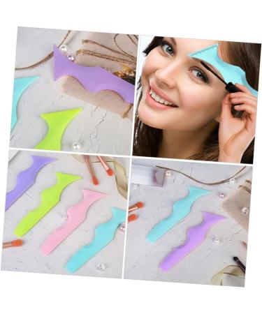 NOLITOY 2pcs Heated Lash Curler Eyeshadow Beauty Kit Mascara Drawing Aid Tool Mascara Guard Makeup Tools Arc 15x5.7cm - Buy Online on SooperMarket.com