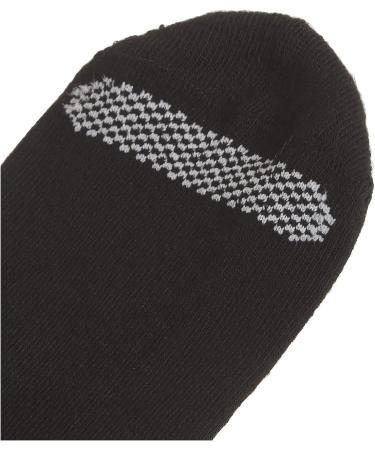 Hanes Women's Cool Comfort Toe Support Ankle Socks 6-Pack, Size 8-12, Black/White Vent - Buy Online on SooperMarket.com