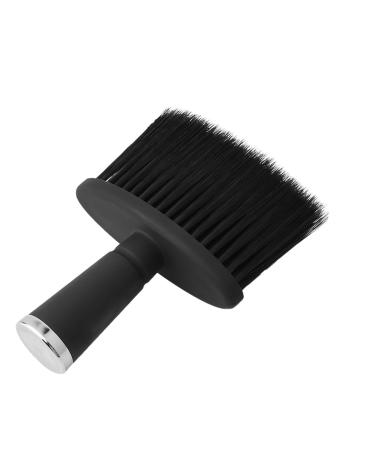 Hairdresser Neck Brush Brush Duster soft neck brush with handle Hairdresser Hair Barber Brush Dust brush hairdressers men for hair cutting salon stylist hair stylist black