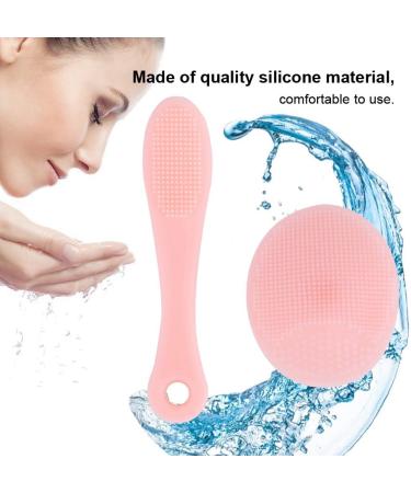 Silicone Facial Cleansing Brush Set - Deep Cleansing Exfoliation & Rejuvenation for All Skin Types - Buy Online on SooperMarket.com