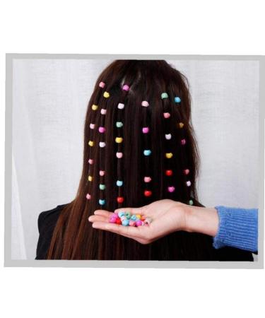 80 Pcs Mini Hair Grippers - Candy Color Hair Clips for Women & Girls | Plastic Braid Hair Needles & Pearl Grain Hair Jewelry - Ideal for International Shipping - Buy Online on SooperMarket.com