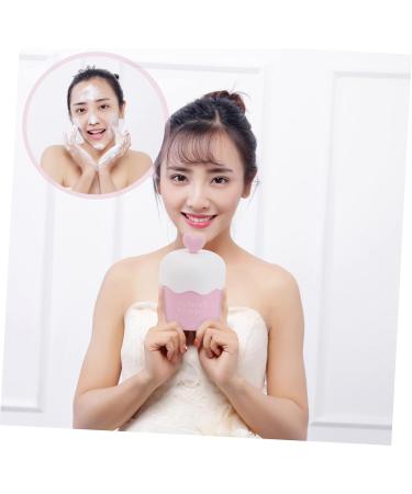 Convenient Foam Shampoo Maker - Pink Foamer Bottle for Rich Facial Bubbles | Travel Beauty Tool | Mini Home Skin Care Device - Buy Online on SooperMarket.com