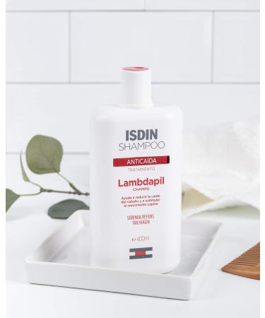 ISDIN LAMBDAPIL Shampoo for Hair Loss | 400ml | Reduces Hair Loss & Stimulates Growth | International Shipping Available - Buy Online on SooperMarket.com