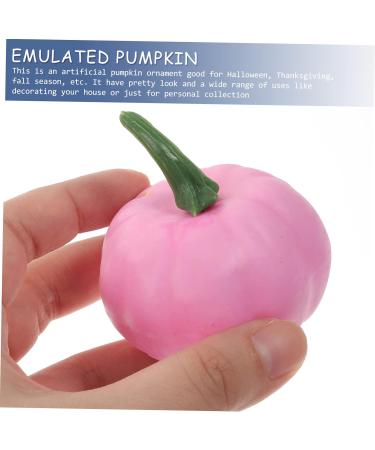 HOMSFOU 36 Pcs Artificial Pumpkin Harvest Pumpkin Centerpiece Mini Pumpkins Thanksgiving Pink Fall Decor Halloween Decoration Simulation Pumpkin Decor Foam Household Fake Pumpkin - Buy Online on SooperMarket.com