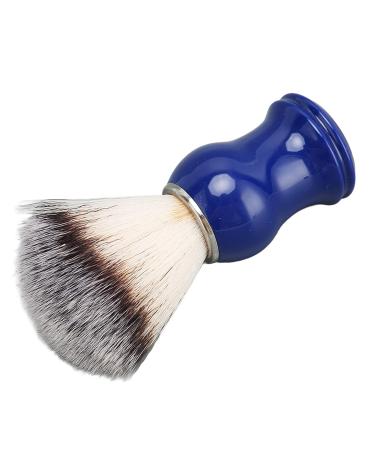 Men's Shaving Brush with Blue Handle - Salon Quality Lightweight Nylon Brushes for Comfortable Shaves - Perfect Gift for Boyfriends and Dads - Buy Online on SooperMarket.com