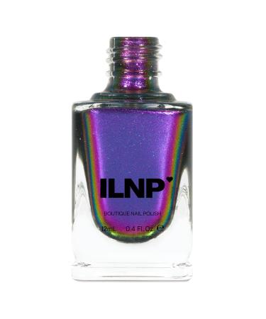 ILNP Peace - Blue, Purple, Fuschia, Pink, Gold Color Shifting Ultra Chrome Nail Polish Peace 0.4 Fl Oz (Pack of 1)