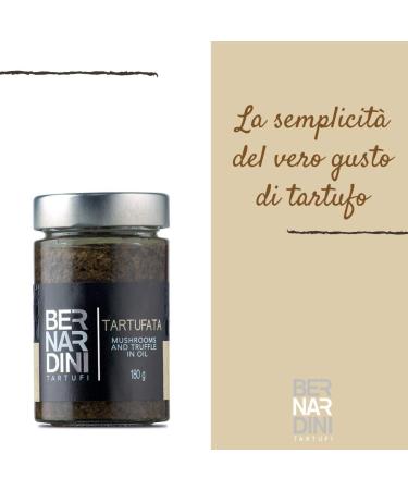 BERNARDINI TARTUFI Tartufata Mushrooms Truffles & Olives 6.5oz: Premium Italian Truffle Spread - Buy Online on SooperMarket.com