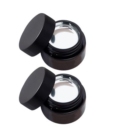2PCS Chrome Nail Polish Metallic Painting Gel for Nails 3D Mirror Chrome Nail Polish 10g High Glossy Reflective Gel Polish Soak Off Silver Nail Polish