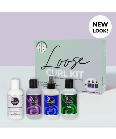 Curl Keeper Loose Curl Starter Kit - 4 x 3.4 oz Bottles - Buy Online on SooperMarket.com