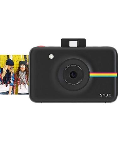 Zink Polaroid Snap Instant Digital Camera (Black) with ZINK Zero Ink Printing Technology Black Night Camera