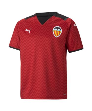 PUMA Unisex Valencia Season 2021/22 Jersey Away Jersey 176 Rio Red-puma Black