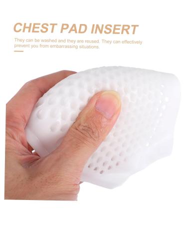 Buy Silicone Bra Pad Inserts - Breathable & Comfortable - 1 Pair for Women's Bikini Bras | 13x10.5x2cm - Buy Online on SooperMarket.com