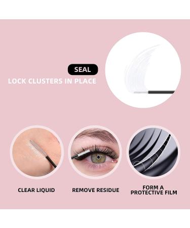 Lash Bond and Seal Cluster Lash Glue Mascara Wand | Infused with Biotin & Vitamin E | Super Strong Hold for 72 Hours | All Day Wear | DIY Eyelash Extension Bond | 1 Count - Buy Online on SooperMarket.com