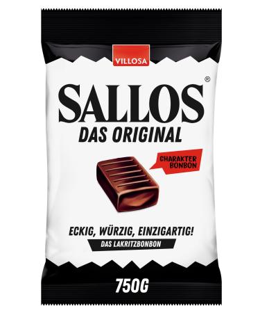 Sallos The original in the large benefit pack-liquorice candy with herbs from natural licorice spicy liquorice vegan in the patch 750 g