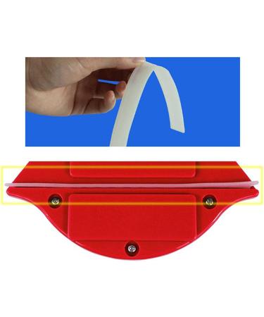 Yolispa Magnetic Window Cleaner Double Side Glass Wiper Window Cleaning Tool for Double- Glazed Glass Thickness 15-24mm Red - Buy Online on SooperMarket.com