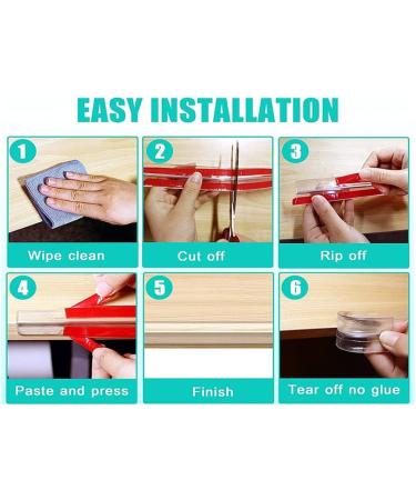 Baby Proofing Edge Corner and Guards  10FT Silicone Soft Corner Protectors   10ft Edge + 4 Corners Safety 3M Upgraded Pre-Taped Strong Adhesive  Baby Corner Protector for Fireplace  Table  Stair - Buy Online on SooperMarket.com