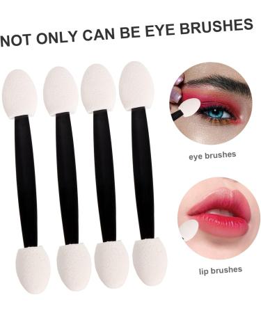 MUSISALY 4 Double Ended Eye Shadow Stick Cosmetics Lipstick Applicator Makeup Supply Oval Makeup Tool Sponge - Buy Online on SooperMarket.com