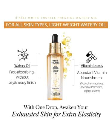 Buy d'Alba White Truffle Prestige Watery Oil 1.01 fl oz â€“ Luxurious Skincare for Radiant Skin - Buy Online on SooperMarket.com