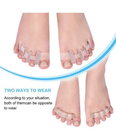 Toe Separators & Straightener for Pain Relief, Overlap Prevention - Flexible Footcare Solution - Buy Online on SooperMarket.com
