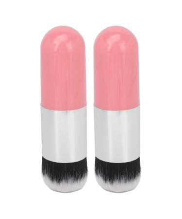 Buy Pink & Silver Cute Brushes - Soft Bristles 2 Pack Perfect for Travel | Shop Internationally - Buy Online on SooperMarket.com