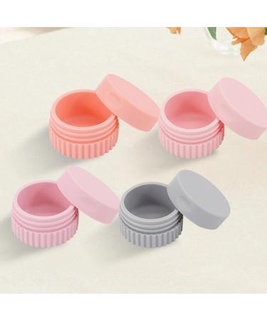 Small Cream Jars - Pocket Loose Powder Storage Jar - Leak-proof Toiletries Storage Jars for Cosmetics B - Buy Online on SooperMarket.com