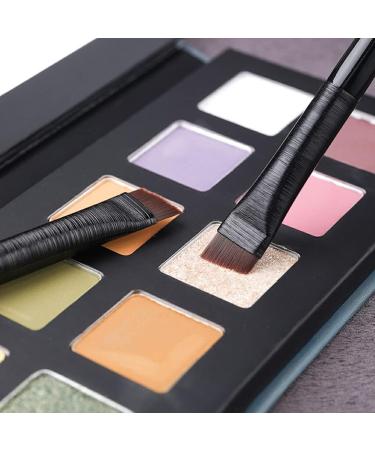 Dajidafu Eyeliner Professional Application Face Shaping Brow Brushes Double Ended Eyeshadow Making Eyelash Tools Eyebrow Brush Small Flat - Buy Online on SooperMarket.com