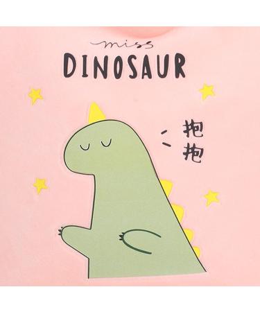 Spiral Hot Water Bottle 500ml - Cartoon Dinosaur Leak-Proof Heating Pad for Sore Muscles (Pink) - International Shipping - Buy Online on SooperMarket.com