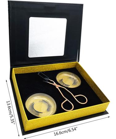 Magnetic Eyelashes Soft Magnets-False Eyelashes Reusable 3D Lashes Extension With Tweezers NO Eyeliner-Glue Free Reusable Magnetic Lashes With Eyeliner/no Liner - Buy Online on SooperMarket.com