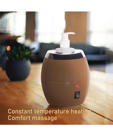 HEEPDD 300ml Massage Oil Heater | 360 Dripping Grooves | Enhances Skin Care Absorption | Stylish & Portable (EU 220-240V) - Buy Online on SooperMarket.com