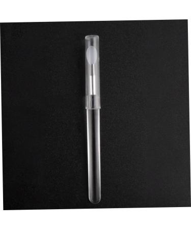 4 Pcs Silicone Lip Brushes - Portable Lipstick Applicator Wands & Mini Lip Scrub Brush for Gloss | International Shipping - Buy Online on SooperMarket.com