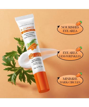 Carotene Eye Cream - Hydrating Vita Cream for Wrinkles & Puffiness Firming & Moisturizing for Bright Eyes - Buy Online on SooperMarket.com
