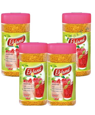 Ekoland Raspberry Multivitamin Lemon & Forest Fruit Flavoured Granulated Tea Drink 350g (4 Raspberry) Raspberry 4