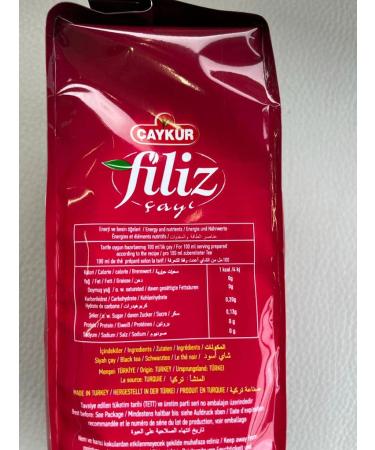 CAYKUR Turkish Black Tea 500g - FILIZ LUKS | Authentic Flavor International Shipping - Buy Online on SooperMarket.com