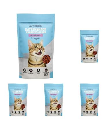 by Amazon Cat Snack Beef and Malt Anti-Hairball 70g (Pack of 5) Beef and Malt Anti-Hairball 70g (Pack of 5)