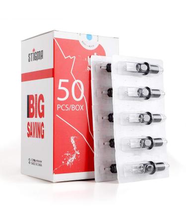 STIGMA #12(7RL) Disposable Tattoo Needle Cartridges - Round Liner 50pcs Pack - Buy Online on SooperMarket.com