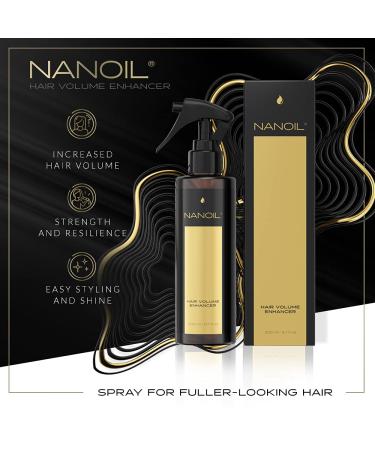Hair Volume Enhancer 200ml - Spray for Fuller-Looking Hair. Thin Damaged or Easily Weighed-Down Hair Lack of Volume Strengthening Effect More Manageable and Shiny hair - Buy Online on SooperMarket.com