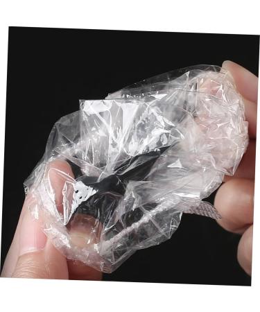 Amosfun 1 Set Hair Bleach Kit Root Comb Applicator Bottle Ear Protectors Shower Caps Clear Gloves Shower Cap Ear Muffs White Lecythus Portable 6.9x4.8cm White - Buy Online on SooperMarket.com