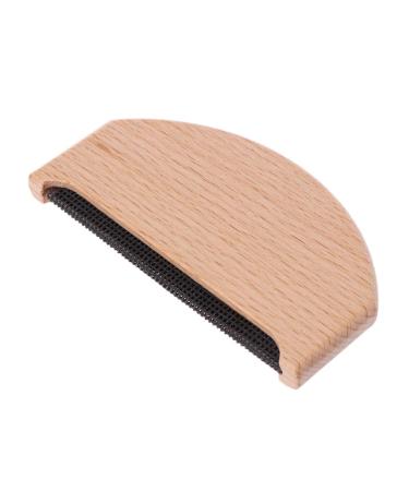 GUMEI Wooden Fabric Cashmere Sweater Lint Remover Trimmer Shaver Manual Portable Comb Clothing Care
