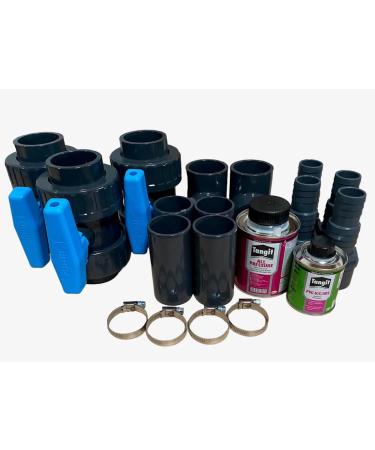 Bypass Set Basic Deluxe Pro | Premium Pool Heating Solutions | Efficient Solar Heat Pumps for Swimming Pools - Buy Online on SooperMarket.com