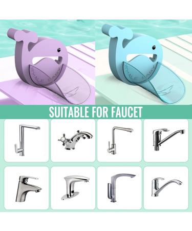 Buy MOK 2-Piece Children Tap Extender | Cartoon Faucet Extension for Kids | Perfect for Hand Washing in Kitchen & Bathroom - Buy Online on SooperMarket.com
