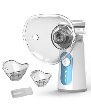 Nebulizer Machine for Kids and Adults Inhaler Portable: Handheld Rechargeable Mesh Nebulizador for Asthma Therapy Portable Travel and Handheld Nebulizers Machine Nebulizador para Ni os for Albuterol