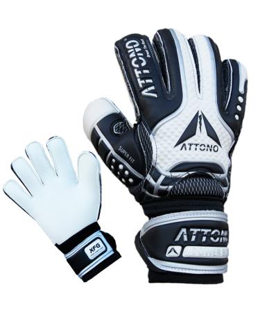 ATTONO Goalkeeper Gloves Power Block V01 Fingersave Goalkeeper Gloves (3-11) 8