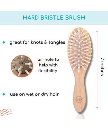 LANE & CO. Kids Hair Gel Set with Goat Hair Brush - Natural Organic Plant-Based Styling Paste for Baby and Toddler | Child-Safe Formula with Shea and Cocoa Butter, Coconut Oil - Buy Online on SooperMarket.com