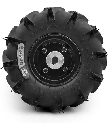 L-Faster 3.50-4 Agricultural Tire | 10 Inch Off-Road Wheel Axle 17mm for Electric Lawn Mower & Trolley - International Shipping Available - Buy Online on SooperMarket.com