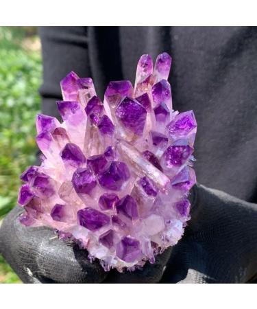Purpl Phantom Quartz Crystal Cluster Specimen 400g Suitable for Home HOMEZHOU - Buy Online on SooperMarket.com