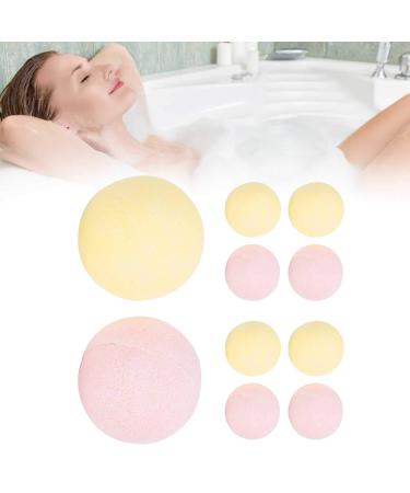 Pack of 10 bath bombs bath balls bath pearls scented peeling bath additive to relieve the removal of dead skin itching