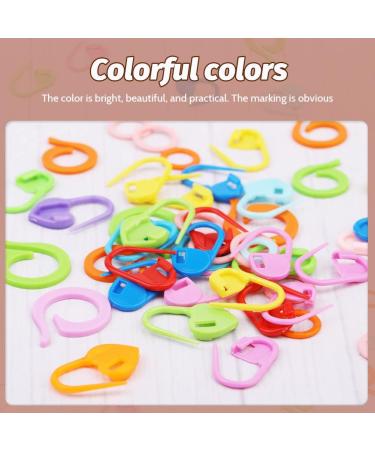 185PCS Colorful Stitch Markers Set with Plastic Box for Knitting, Crochet, Sewing - DIY Crafts Essential - Buy Online on SooperMarket.com