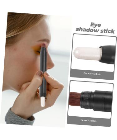 WOFASHPURET Makeup Eyeshadow Eyeshadow Eye Makeup Brush Eye for Makeup Eye Makeup Stick Eye Shadow Tool Lasting 1 count (Pack of 1) Silver - Buy Online on SooperMarket.com