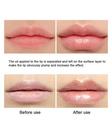 Lip Plumper Gloss - Deep Moisturizing Balm Serum for Enhanced Elasticity & Fine Line Reduction | Hydrating Lip Care - Buy Online on SooperMarket.com